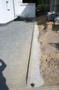 Das Fundament für die Mauer
